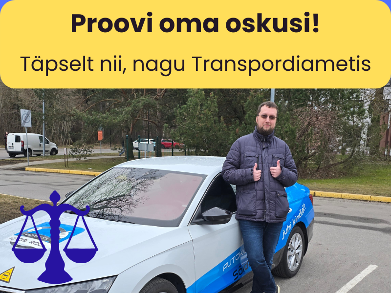 ✅ Proovi sõidueksam