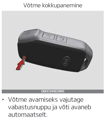 KIA võti